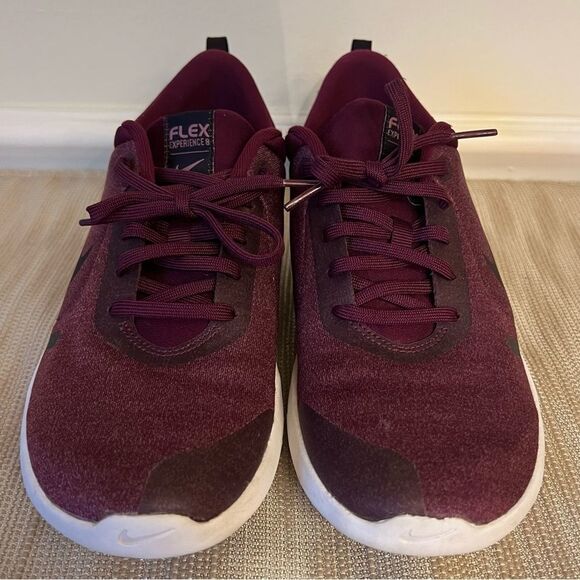 Nike Flex Experience 8 Running Shoes Burgundy Ash AJ5908-600 - Picture 10 of 12